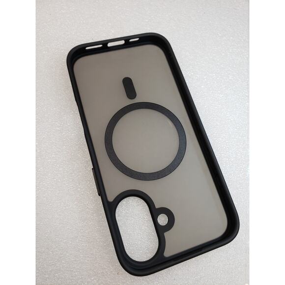 Supfine Phone Case for iPhone 16. Regular Version. Black. Shockproof Magnetic. - Picture 8 of 14